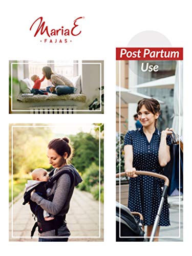 Image of MariaE PP9182 Csection Postpartum Girdle for Women Firm Tummy Control Shapewear Fajas Colombianas Reductoras y Moldeadoras Postparto Levanta Cola Black M /34