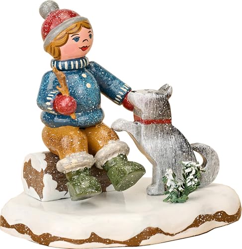 Hubrig Volkskunst GmbH Winterkinder Oscar Mein Freund - 7 cm