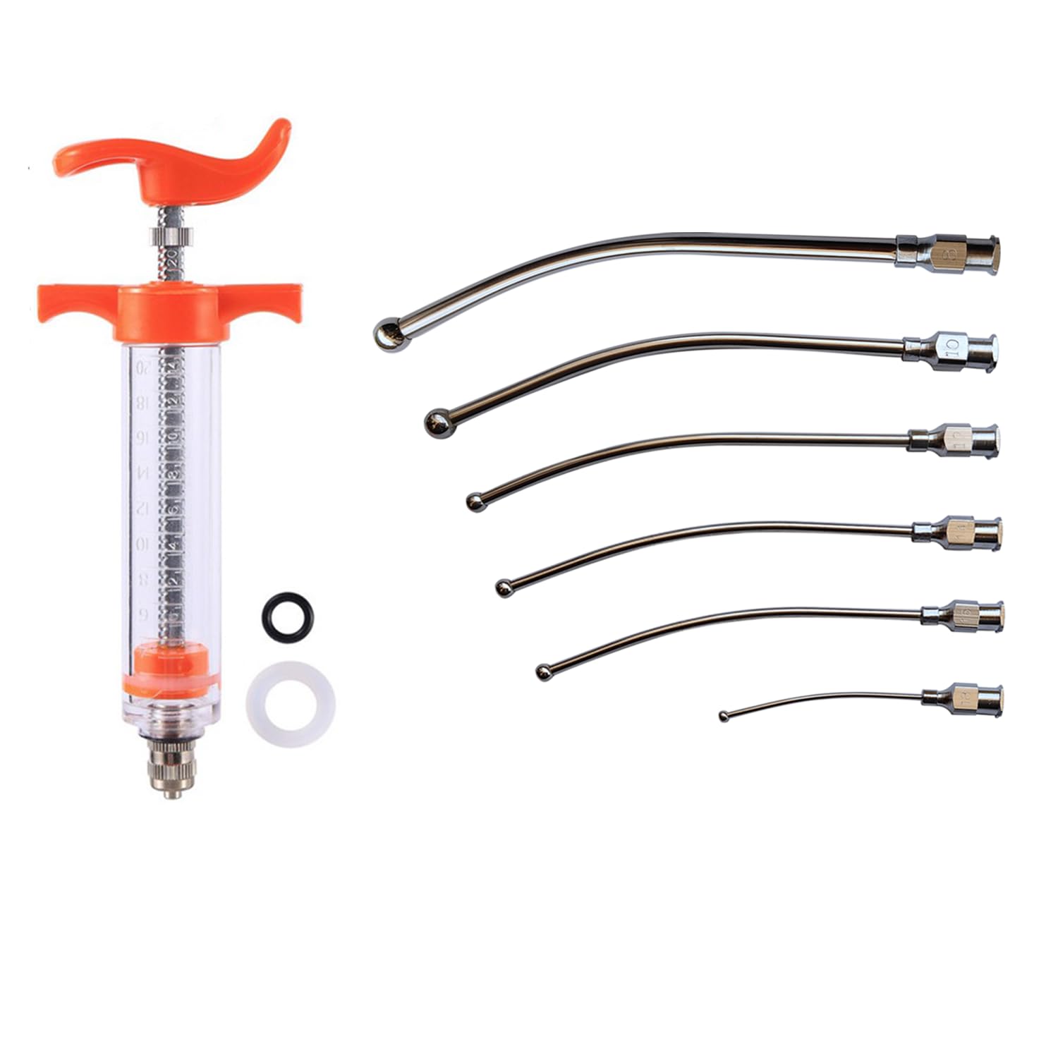 JIYA AVIARY PRODUCTS Hand Feeding Needle With Adjustable Syringe 20 Ml,Size: 8G To 18G For Birds,Pets,Dog,Cat,Rat And Mice (B0D7HB6FKS) Amazon Price History, Amazon Price Tracker