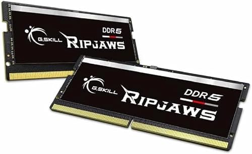 Miniatura 3 de G.SKILL Ripjaws DDR5 Serie SO-DIMM DDR5 RAM 32 GB (2 x 16 GB) 4800MT/s CL40-39-39-76 1.10V sin búfer sin ECC Memoria para portátil/portátil SO-DIMM