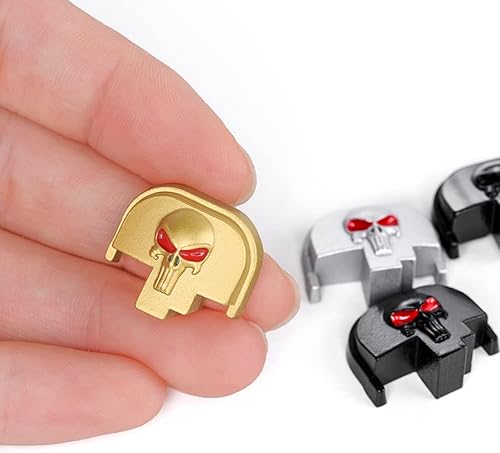 Miniatura 7 de MyGunArts Placas traseras de aluminio anodizado 3D para accesorios estándar de 0.354 in.40.45 Smith y Wesson S&W M&P (no Shield)M2.0 - Elige tu