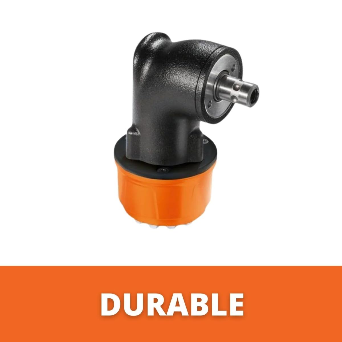 FEIN Testina Angolare in Metallo per Forature, Maschiature e Avvitature, Compatibile con tutti gli Avvitatori a Batteria FEIN con Attacco QuickIN / QuickIN MAX.