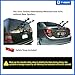Tyger Auto Deluxe Black 2-Bike Trunk Mount Bicycle Carrier Rack. (Compatible with Vehicles Without Rear Spoilers) | TG-RK2B202B