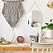 LONGWIN Hanging Wall Circle Mirror Decor Gold Geometric Mirror with Chain for Bathroom Bedroom Living Room 15.7