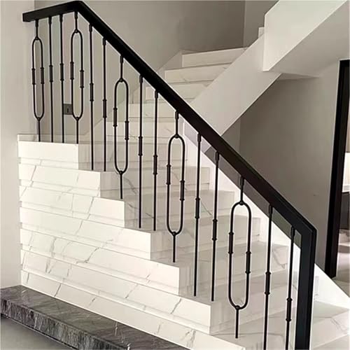Balaustres metálicos decorativos de diseño adaptable para reformas 2
