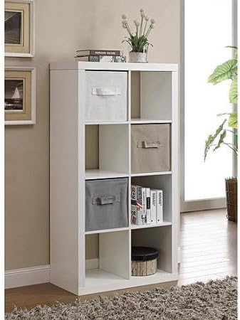 Better Homes and Gardens 8-Cube Organizer - White