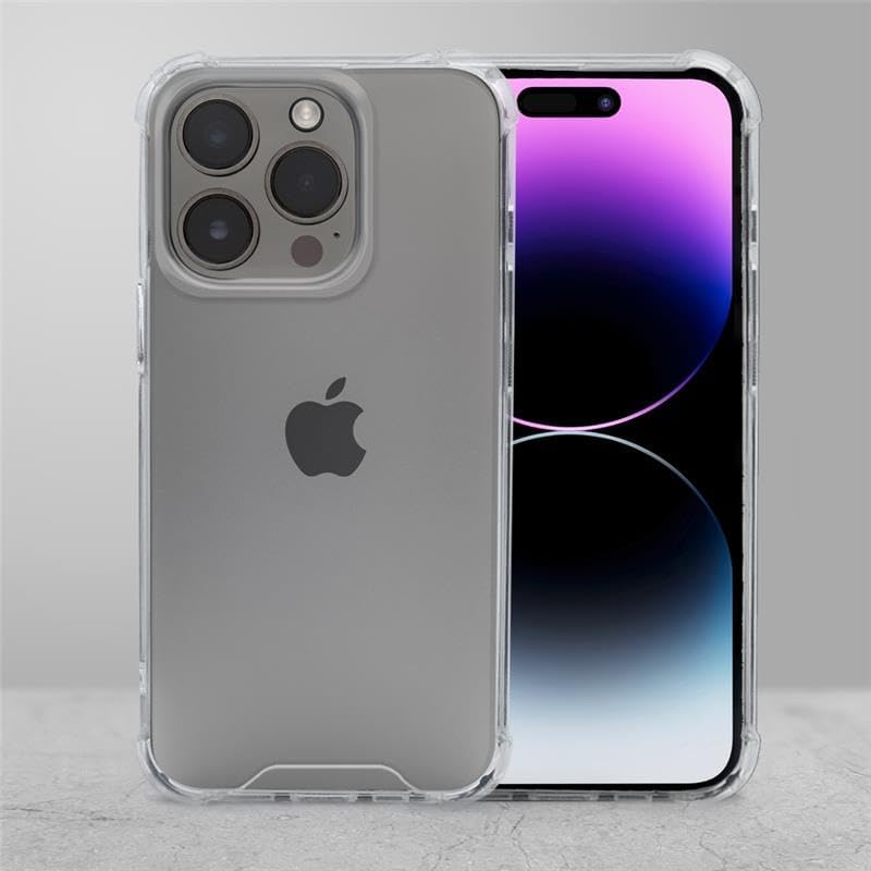 Babaco Transparent Anti-Shock case for iPhone 11 Perfectly fit The Shape of The Mobile Phone, TPU Glass case