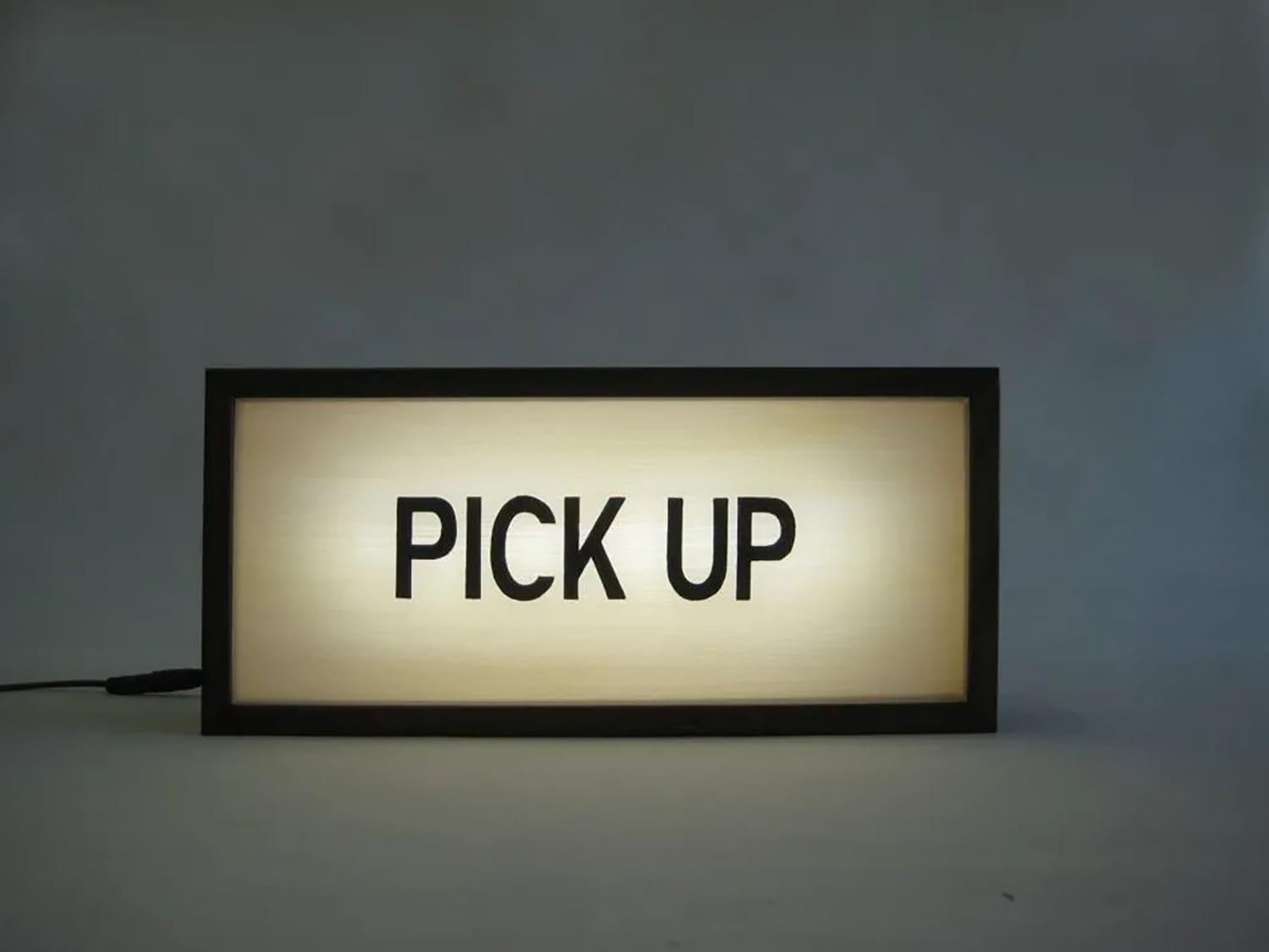 Pick up RGB LED Neon Lightbox with Remote Control Wall Mountable Pulsing Studio Warning Sign Illuminated Lights Sign for Cinema Libraries Cafes Home Wall Decor USB Powered