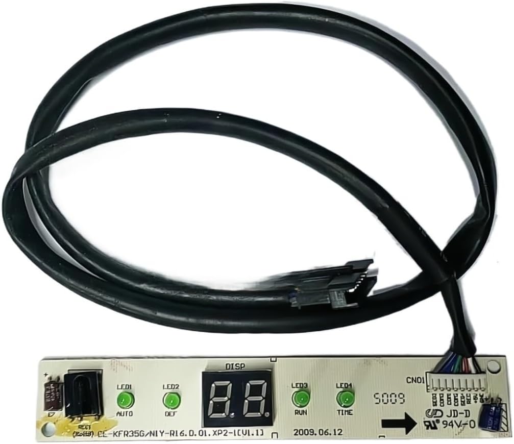 FGJDFD Display Receiver Board with digital display and wiring harnesses