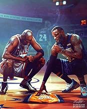 United Mart Poster Michael Jordan, Lebron James Miss Kobe Bryant NBA Basketball Player Poster 12 x 18 Inch Poster Rolled