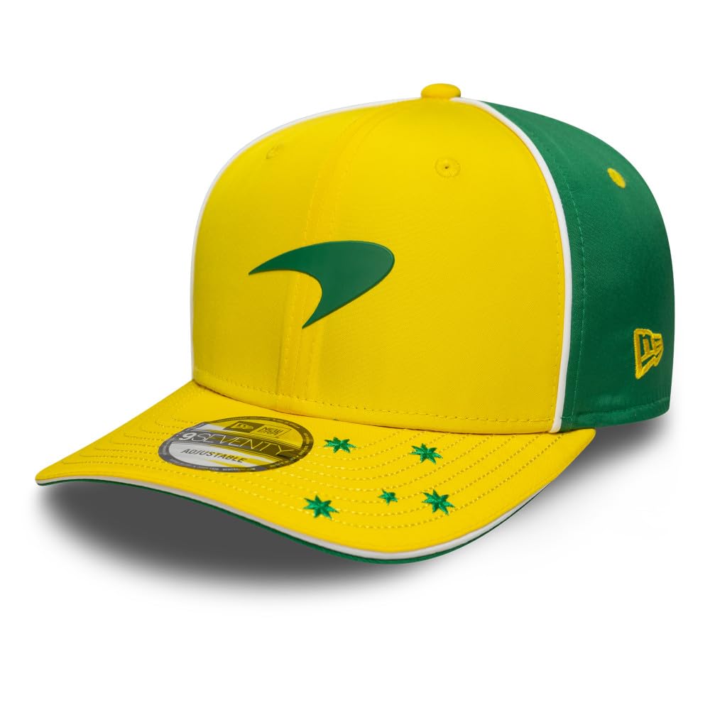 New Era 9Seventy Stretch Cap Australia McLaren Oscar Piastri Yellow