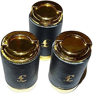 £1 Coin Holders (Holds New £1 Coins) Leather Bound Choose from 1,2,3,4 or 5 Holders! (one Pound Coin Holders) (2 Holders)