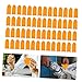 UTHCLO 100pcs -Skid Thumb and Finger Sleeves Comfortable Protective Covers for Daily Use Non- Design for Gaming and Everyday Tasks