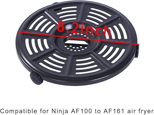 Miniatura 2 de Placa de repuesto para freidora de aire para Ninja AF100 a AF150, sartén para parrilla para Ninja FD401 Foodi OP300 a OP500, accesorios para
