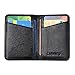 RFID Blocking Bifold Front Pocket Wallet Minimalist Wallet Slim ID/Credit Card Holder Genuine Leather