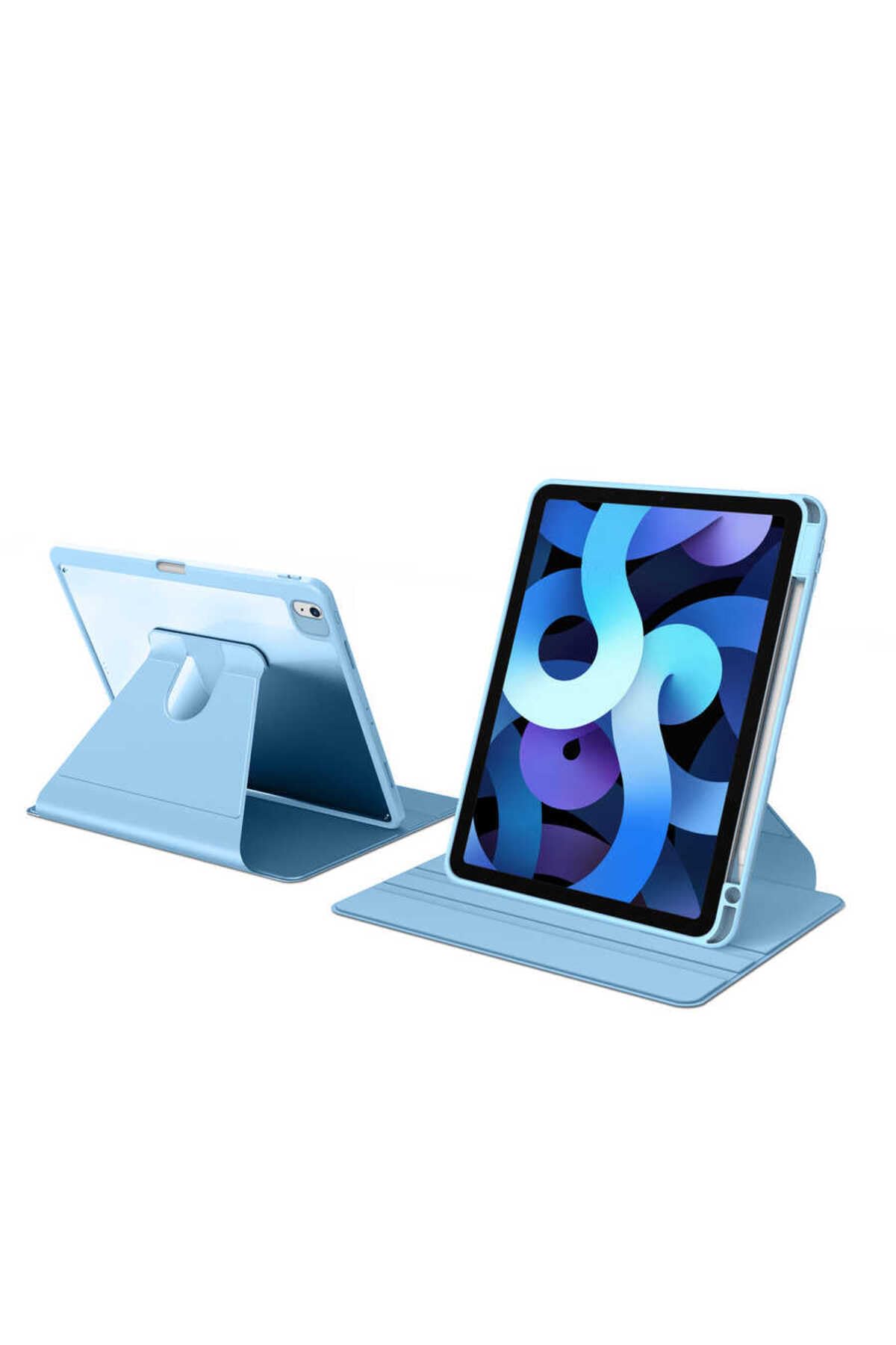 CONSTRAIN - iPad 11.Nesil 2025 Kılıf ATA Nayn Dönebilen Standlı Kılıf - Mavi Açık