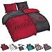 Produktbild Niceprice Partner Bettwäsche in 10 schönen Designs Microfaser 135x200, 155x220, Love me Tender 2X 155x220 cm 2X 80x80 cm