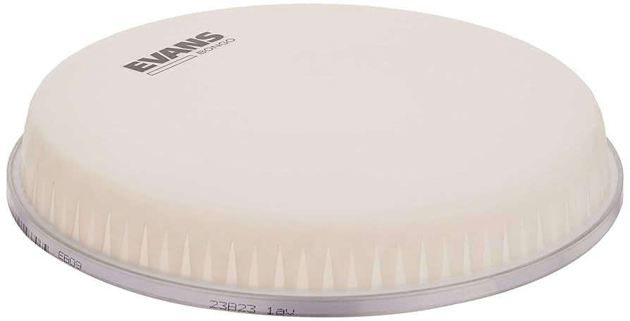 レモ　ボンゴヘッド8.5インチ Remo Skyndeep 8.5 R-Series Bongo Head - Black Calfskin Drumhead