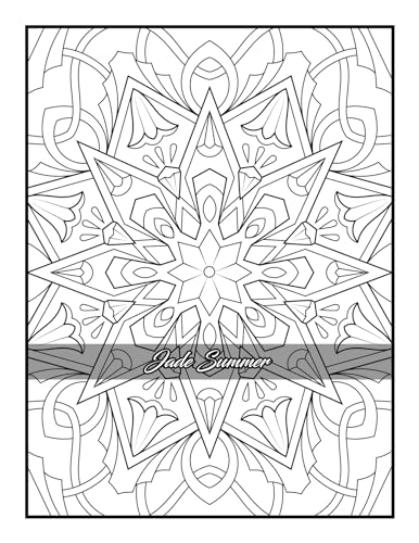 100 Amazing Patterns: An Adult Coloring Book with Fun, Easy, and Relaxing Coloring Pages - Image 18