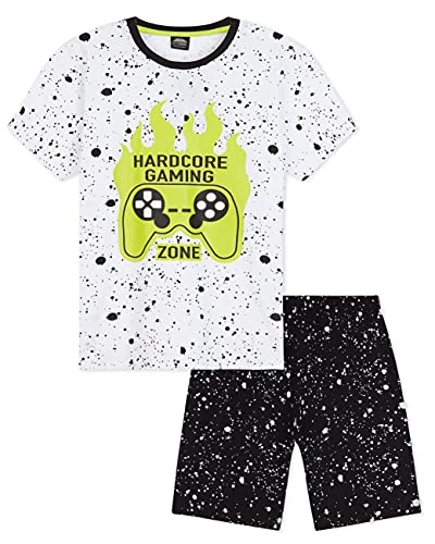 Pijama Niño Corto GAMER de Videojuegos Tallas 5-14 Años.