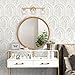 EeeComing Peel and Stick Wallpaper Boho Modern Wall Paper Peel and Stick Removable Contact Paper Self Adhesive Wallpapers for Bedroom and Bathroom Wallpaper Cabinet Shelf Liner Vinyl 118.1 