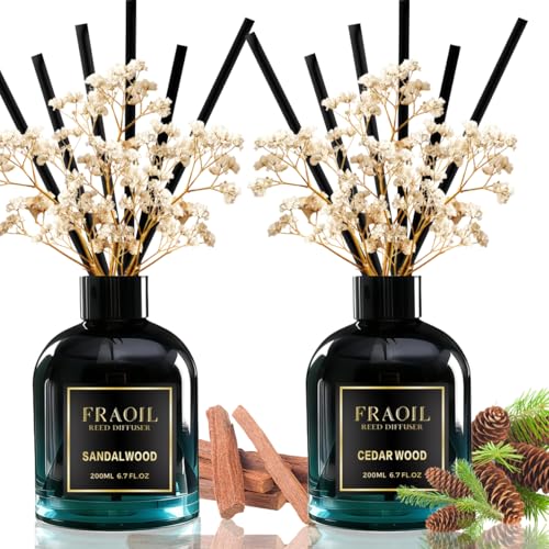 Set Difusor de Varillas de Madera Sándalo y Cedro 200 ml miniatura 1