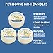 Pet House Mini Candles for Pet Odor Made with Natural Soy Wax, Plant Based, Dog and Cat Friendly Scented, Sugar Cookies Pack of 3