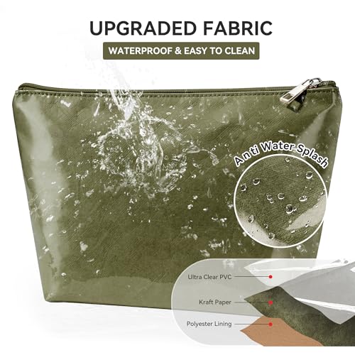 Image of KALIDI PVC Tote Women Weekender Bag Large Shopper Handbag Oversize Shoulder Travel Purse