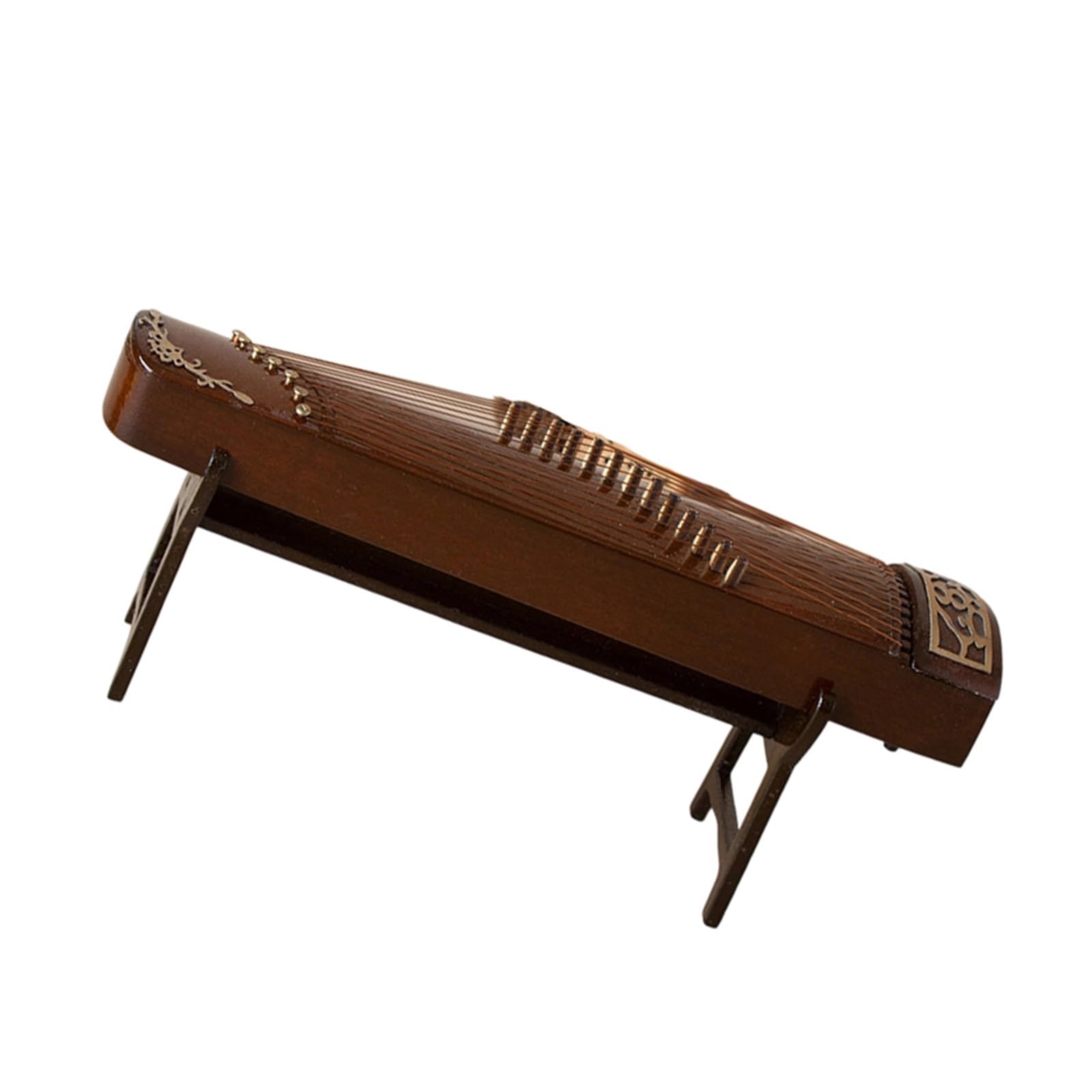 ZXFJYUIP Miniature Musical Instrument Decorations For A Vintage Living Room Include A Moon Lute And A Hulusi(17)