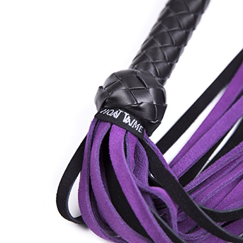 image for STTQYB Horse Riding Crop,Soft Faux Leather Harness Handle Whip Teachin