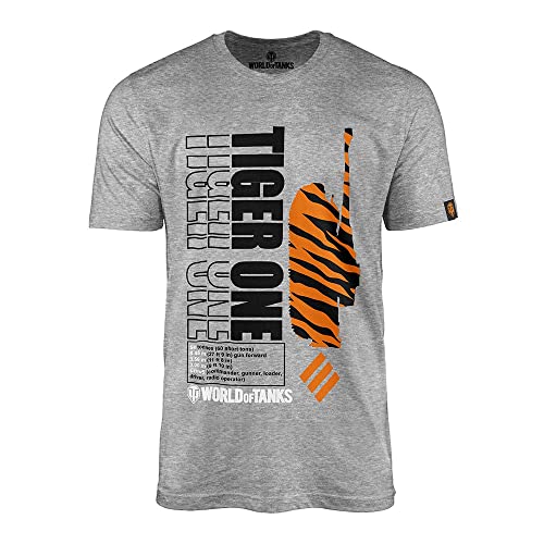 T-shirt World of Tanks Tiger One avec impression haute définition durable