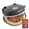 SPRINGLANE-Horno-para-Pizzas-Peppo-Maquina-para-preparar-pizzas-como-al-horno-de-piedra-a-350-C-temporizador-e-indicador-luminoso-incluye-2-volteadores-grandes-de-pizza-antracita