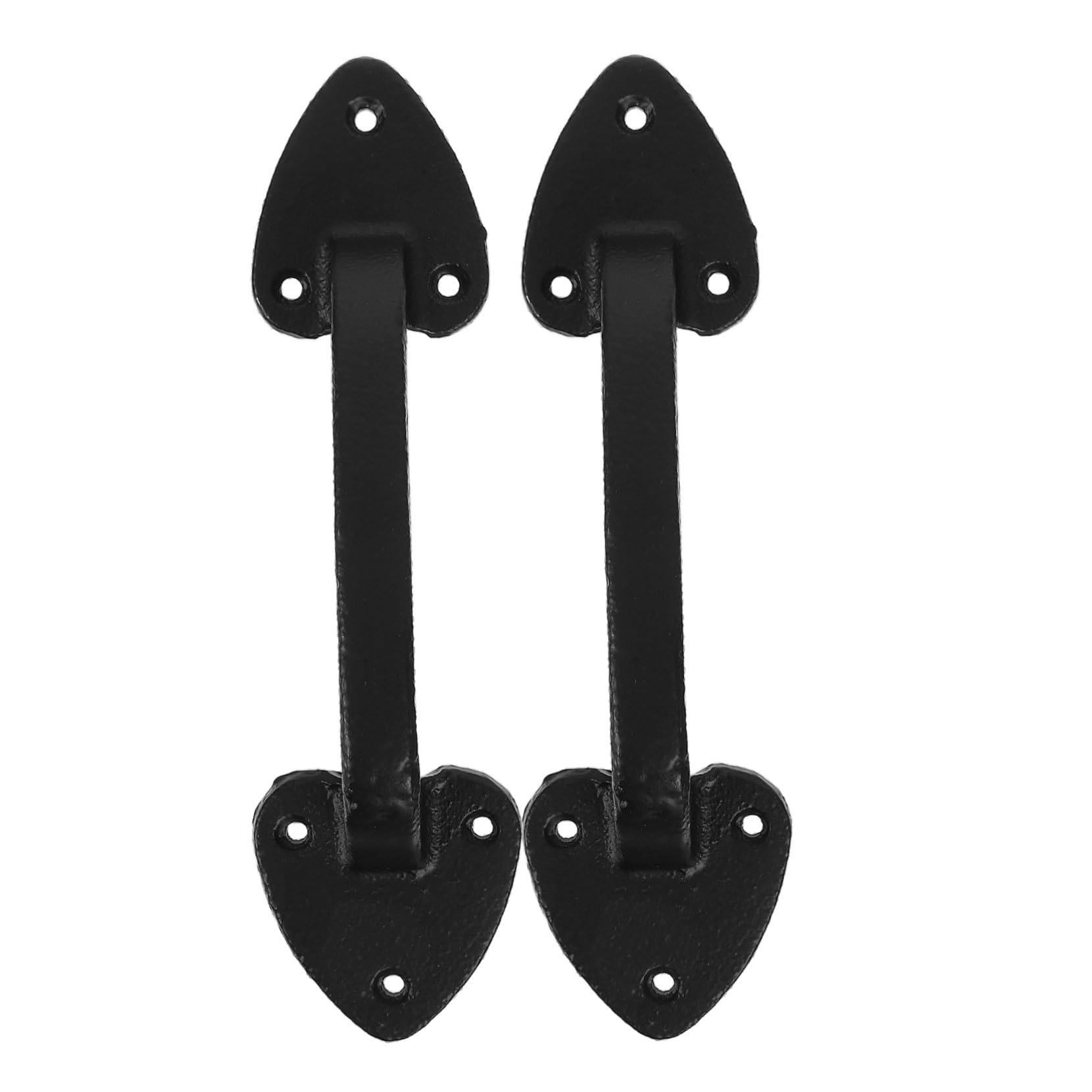 Poignée de porte fonte noire iplusmile lot de poignées robustes