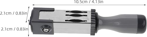 Miniatura 5 de Sello de fecha, sello de fecha, portátil, de plástico, fecha, número, sello de seguridad, confidencial para oficina, escuela, negocios