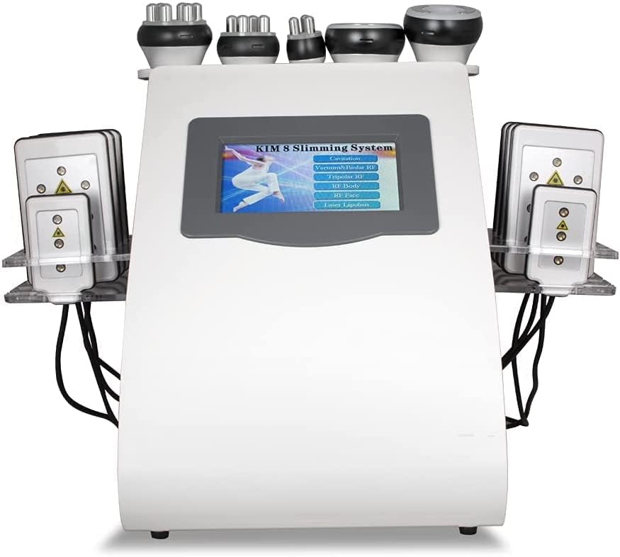 6 in 1 Body Lipo Cavitation Machine, Lipo Cavitation for Fat Removal, Skin Tightening Machine, Body Skin Light Spa Care for Home or Shop