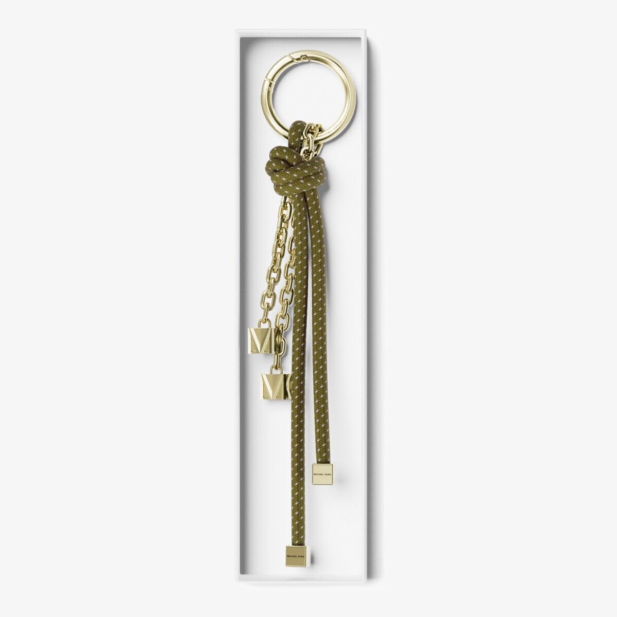 Michael Kors SPECKLED CORD CHARM APPLE
