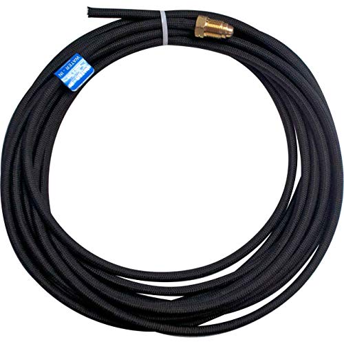 Weldtec 41V32R Water Hose, 25 ft. Braided Rubber