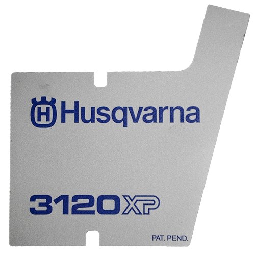 Sticker Husqvarna 537096901 pour remplacer un marquage usé de tondeuse