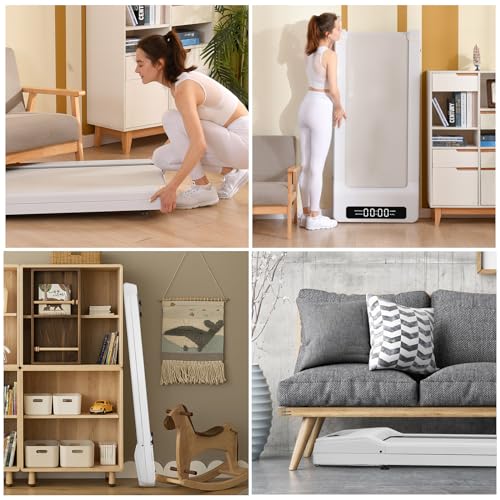 Image of LifeSpan Fitness Under Desk Treadmill Ultra Quiet Walking Pad Treadmill at Home Office, 0.4 to 6mph, 400lbs Capacity