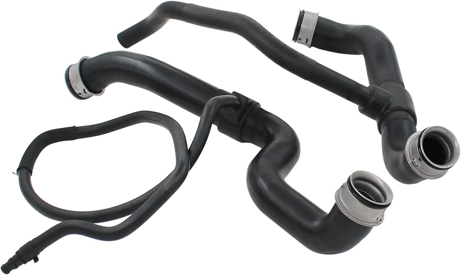 NewYall Upper and Lower Radiator Coolant Hose for Mercedes-Benz CL550 2007 2008, S550 2007-2011