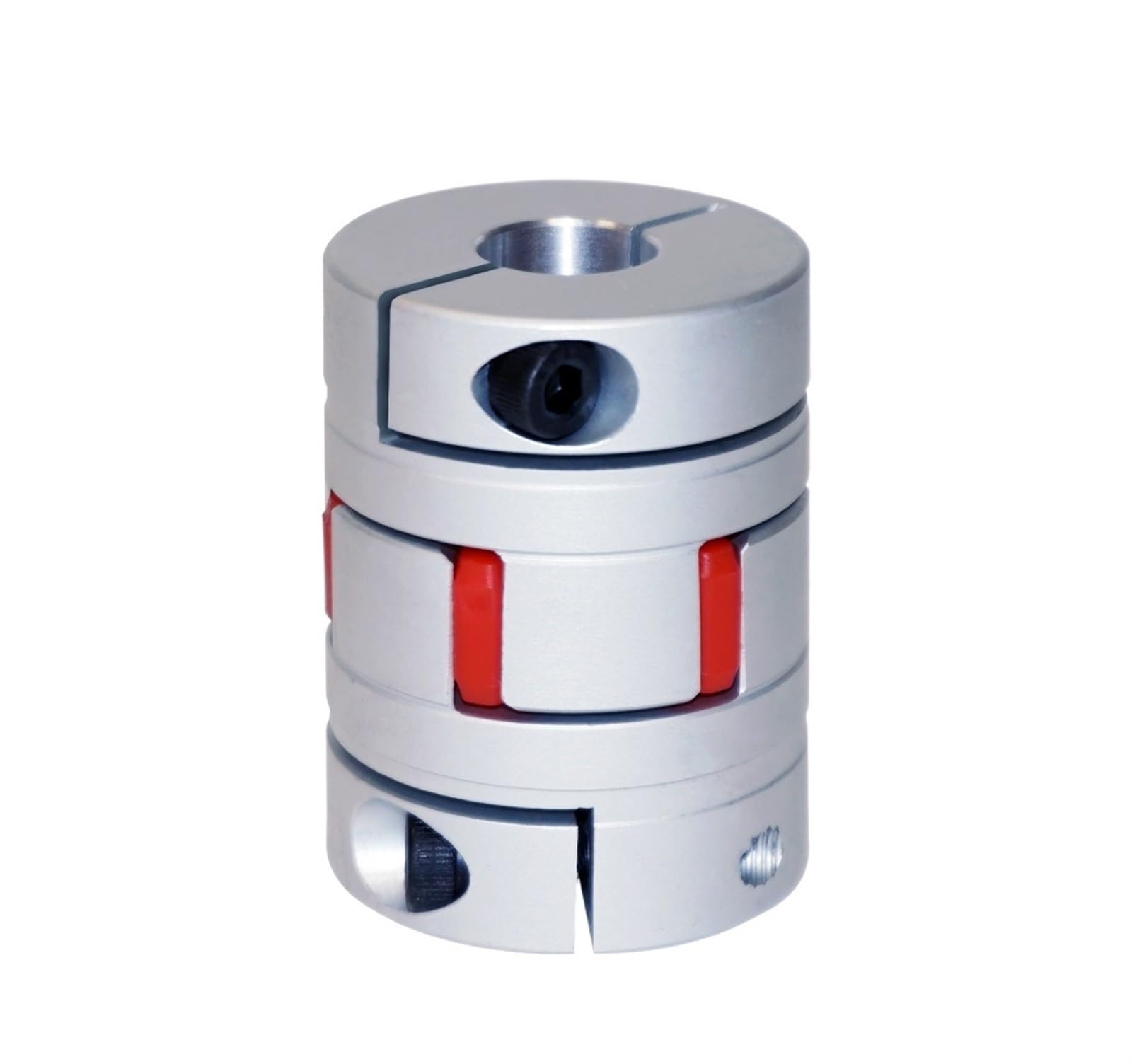 Rigid Coupling,Stainless Steel Rigid Coupling 1pcs D40L66 ?Flexible Plum Clamp Coupler CNC Shaft Coupling Motor Connecto(12x15)