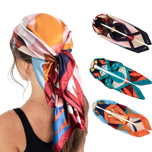 ELIHANA Kopftücher für Damen, 3 Stück Kopftuch Damen Sommer...