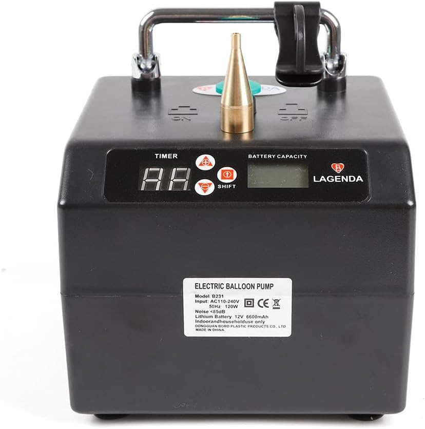 Electric Balloon Inflator Portable 1 Tip Electric Balloon Air Pump Inflator Blower Party Decor