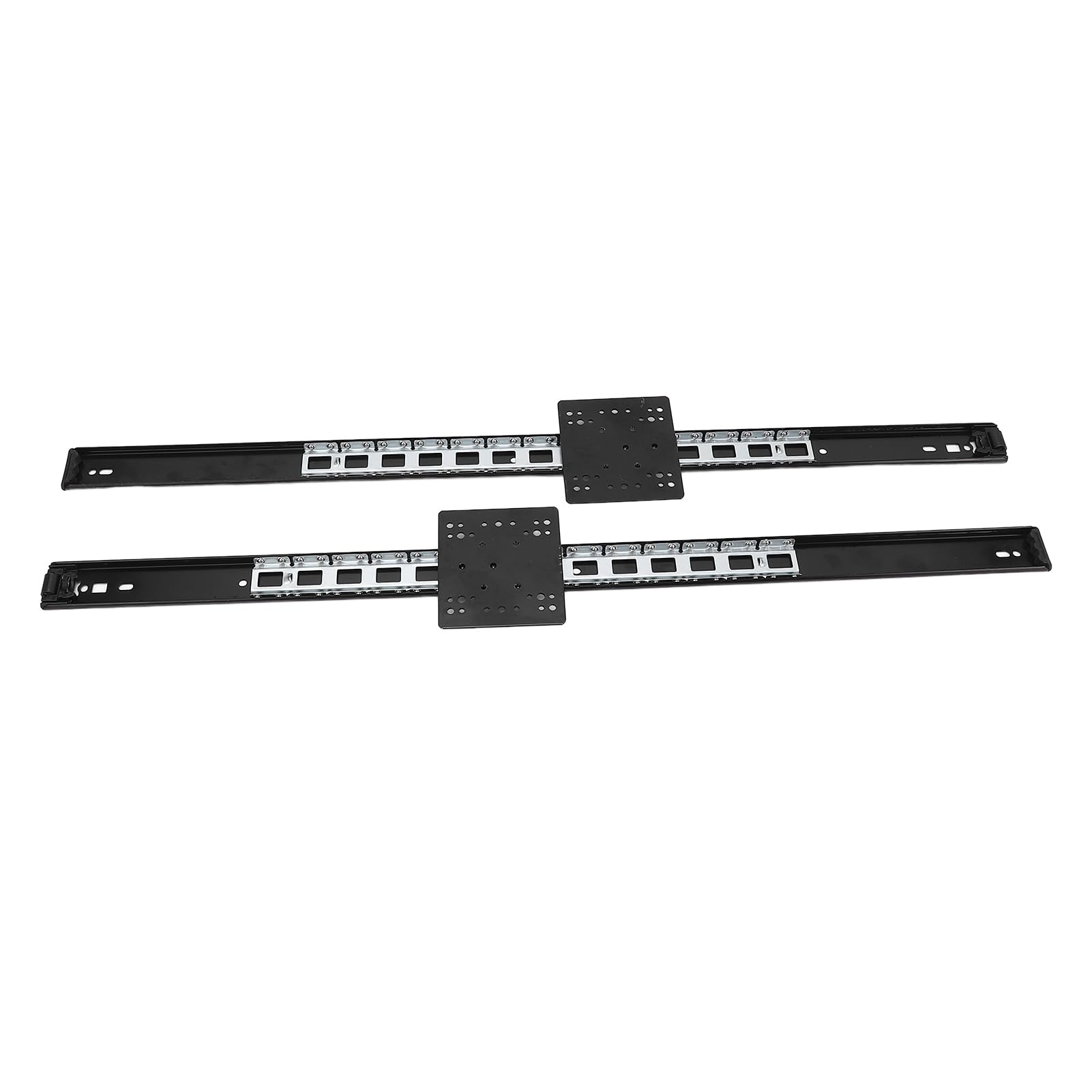 Aramox Guide per Cassetti con Cuscinetti a Sfera Guide per Cassetti con Montaggio Laterale in Acciaio Laminato a Freddo 26 Pollici 35 Mm di Larghezza Carico di 44 Libbre 2 Sezioni Semiaperte per