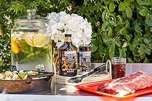 Cuisinart Grilling Prep & Serve Trays, 17x10.5 inch BBQ Tray Safe for Food Handling, 2 Dishwasher Safe Nesting Trays Black & Red, Perfect Grilling Accessories for Cooked & Raw Meat, Fits 6 Burgers