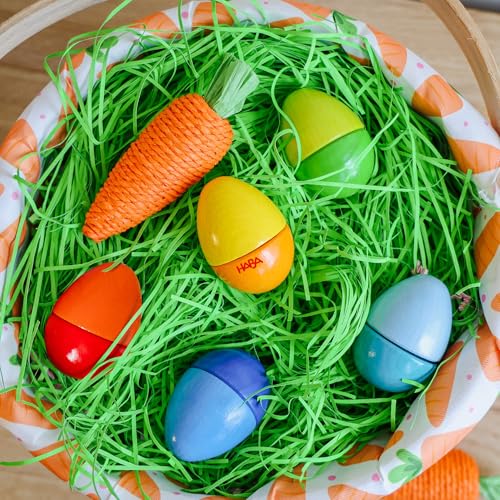 Haba 7733 Musical Eggs - 5 Wooden Eggs With Acoustic Sounds For Ages 2 And Up (Made In Germany) - 3