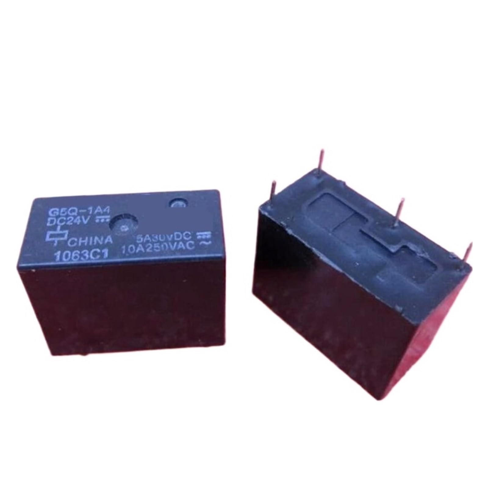 Relais 24V Relay DIP4 G5Q-1A4 pour remplacer un composant usé de circuit imprimé