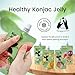 Hethstia Konjac Jelly, 10 Pack – Peach, Mango, Passion Fruit, Green Apple – Vegan, Sugar-Free, Low Calorie, Keto, Gluten-Free, Vitamin C Snack – Refreshing, Drinkable, On-the-Go Healthy Treat