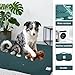 Tbintul Hundedecke für Unterwegs, 95 * 65 cm Tragbare Faltbare Haustiermatte, Waschbar, Orthopädisch, Wasserdicht, Hundedecke Outdoor, Hundematte Auto für Hunde & Katzen (Grün)