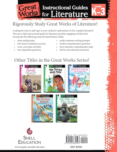 Henry and Mudge: The First Book: An Instructional Guide for Literature - Novel Study Guide for Elementary School Literature with Close Reading and Writing Activities (Great Works Classroom Resource) - Image 2